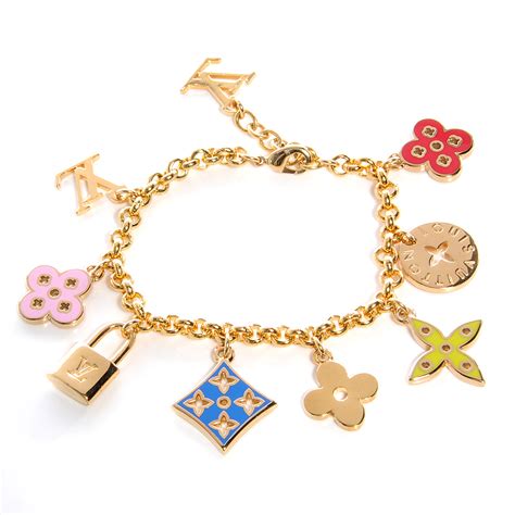 fake louis vuitton charm bracelet|Louis Vuitton charm bracelet collection.